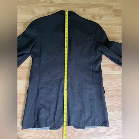 ‼️SOLD‼️Vintage Furmans Men's Two-Button Wool Blazer Suit Jacket Gray 42R - Picture 13 of 14